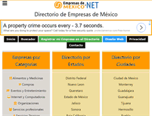 Tablet Screenshot of empresasdemexico.net